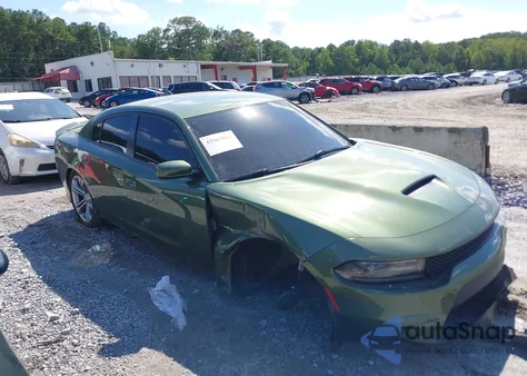 2021 Dodge Charger R/T Rwd из США, поврежденный, VIN 2C3CDXCTXMH656230